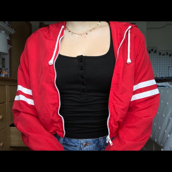 Brandy Cropped Windbreaker - Picture 7 of 7